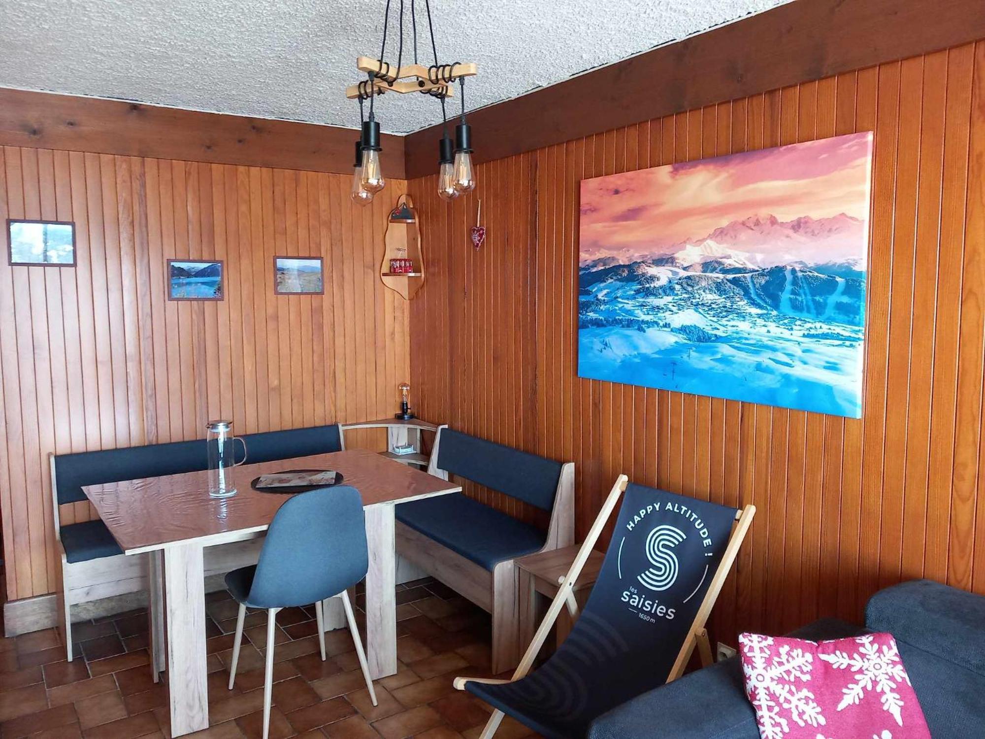 Appartement Chalet En Plein Centre Des Saisies Hauteluce Luaran gambar